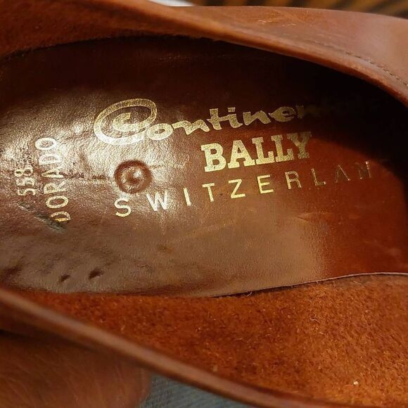 Men, BALLY LEATHERS LOAFERS 54897 04 SIZE 7.5 M - Picture 7 of 14